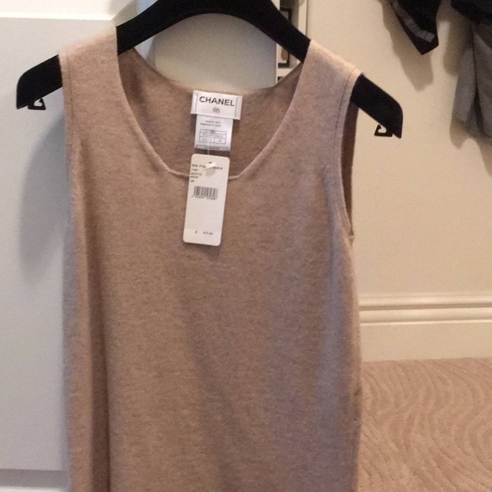 Authentic Chanel cashmere top
